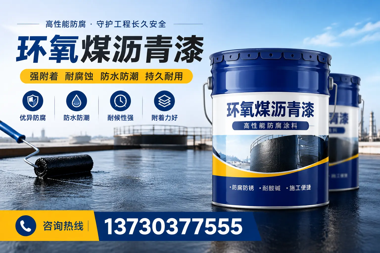 如何判断环氧煤沥青漆的质量？南阳消费者指南